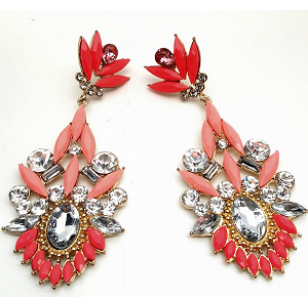 Oorbellen-Apart-Neon-Roze